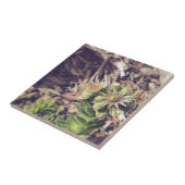 Blooming van Planten van kippen en kippen Tegeltje (Zijkant)