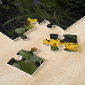 Blooming van zonnebloemen legpuzzel (Zijkant)