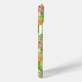 Blooming Watercolor Cacti Personalized Case-Mate iPhone Case (Achterkant / Rechts)