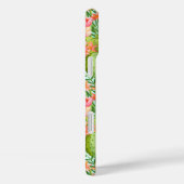 Blooming Watercolor Cacti Personalized Case-Mate iPhone Case (Achterkant / Rechts)