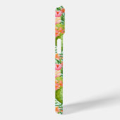Blooming Watercolor Cacti Personalized Case-Mate iPhone Case (Achterkant / Rechts)