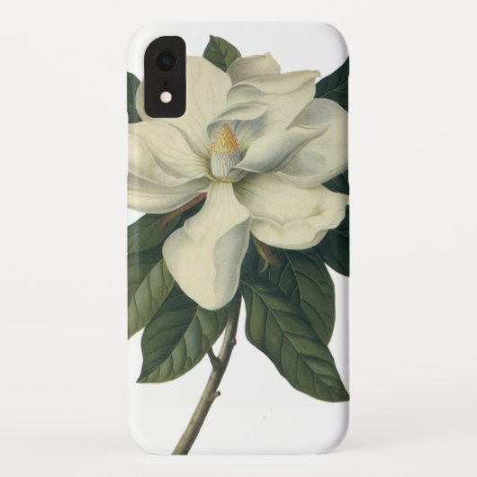 Blooming White Magnolia Blossom Flowers Case-Mate iPhone Case (Achterkant)