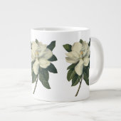 Blooming White Magnolia Blossom Flowers Grote Koffiekop (Voorkant rechts)