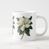 Blooming White Magnolia Blossom Flowers Grote Koffiekop (Rechts)