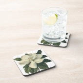  Blooming White Magnolia Blossom Flowers Onderzetter (Rechterzijde)