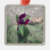 Blooming Wildflower Metalen Ornament (Voorkant)