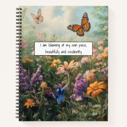 Blooming Wildflowers Journal Notitieboek (Voorkant)