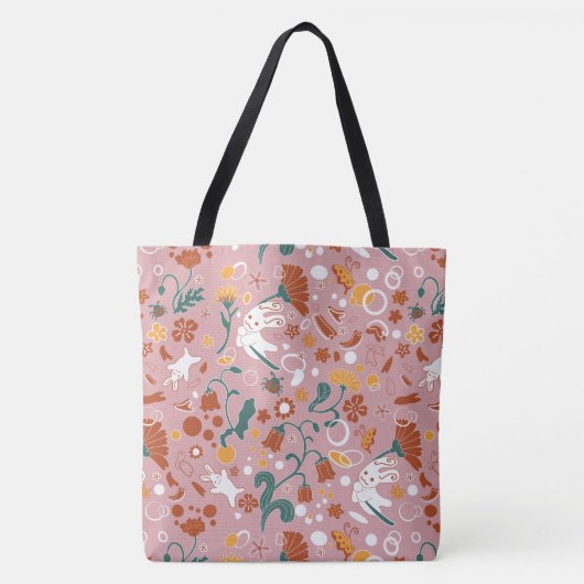 Blooming Wind Toto Bag Tote Bag (Voorkant)