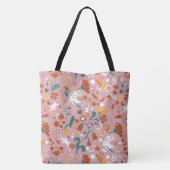 Blooming Wind Toto Bag Tote Bag (Achterkant)