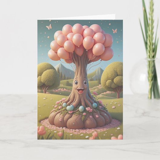 Blooming Wishes for You Kaart (Voorkant)
