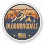 Bloomingdale, Florida Sticker (Voorkant)