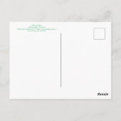 Bloomings uit Californië: April Wildbloemen Briefkaart (Achterkant)