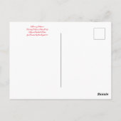 Bloomings uit Californië: Boekweit en Fuchsia Pos Briefkaart (Achterkant)