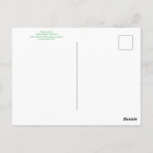 Bloomings uit Californië: California Goldenrod Briefkaart (Achterkant)