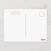 Bloomings uit Californië: Californië Wilde Roos Briefkaart (Achterkant)