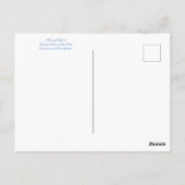 Bloomings uit Californië: Catalina Silverlace Briefkaart (Achterkant)