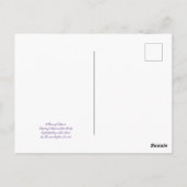 Bloomings uit Californië: Coyote Mint Briefkaart (Achterkant)