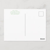 Bloomings uit Californië: Dune Sagewort Briefkaart (Achterkant)