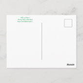 Bloomings uit Californië: Evergreen Currant Postc Briefkaart (Achterkant)