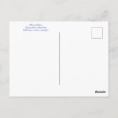 Bloomings uit Californië: Foothill Penstemon Briefkaart (Achterkant)