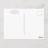 Bloomings uit Californië: Fragrant Pitcher Sage Briefkaart (Achterkant)