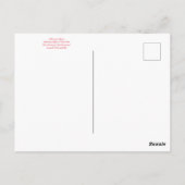 Bloomings uit Californië: Gambelia speciosa Briefkaart (Achterkant)