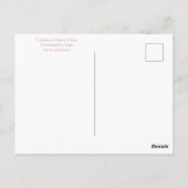 Bloomings uit Californië: Hummingbird Sage Briefkaart (Achterkant)