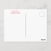 Bloomings uit Californië: Island Snapdragon Postc Briefkaart (Achterkant)