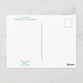 Bloomings uit Californië: Lila gebergte Briefkaart (Achterkant)