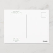 Bloomings uit Californië: Matilija Poppies Briefkaart (Achterkant)