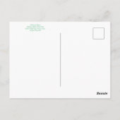 Bloomings uit Californië: Matilija Poppy Briefkaart (Achterkant)