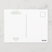 Bloomings uit Californië: Native Meadow Briefkaart (Achterkant)