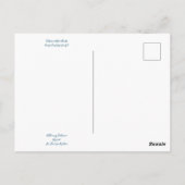 Bloomings uit Californië: Pacific Iris Zee Gal Briefkaart (Achterkant)