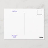 Bloomings uit Californië: Pacifische kustIrises Briefkaart (Achterkant)