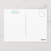 Bloomings uit Californië: Sacred Datura Briefkaart (Achterkant)