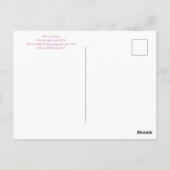 Bloomings uit Californië: Sand Aster Briefkaart (Achterkant)