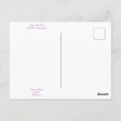 Bloomings uit Californië: Seaside Daisy Briefkaart (Achterkant)