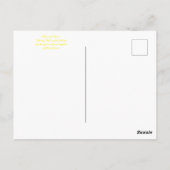 Bloomings uit Californië: Seep Spring Arnica Briefkaart (Achterkant)