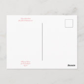 Bloomings uit Californië: Showy Milkweed Briefkaar Briefkaart (Achterkant)