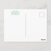 Bloomings uit Californië: Silverweed Briefkaart (Achterkant)