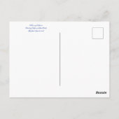 Bloomings uit Californië: Sky Lupines Briefkaart (Achterkant)