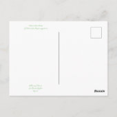 Bloomings uit Californië: St. Catherine's Lace Briefkaart (Achterkant)