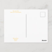 Bloomings uit Californië: Sun Cups Briefkaart (Achterkant)