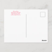 Bloomings uit Californië: Westerne Redbud Briefkaart (Achterkant)