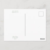 Bloomings uit Californië: White Sage Briefkaart (Achterkant)