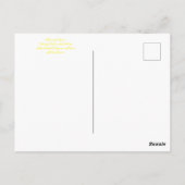 Bloomings uit Californië: Zwavel Boekweit Briefkaart (Achterkant)