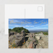 Bloomings uit San Jose! Briefkaart (Voorkant / Achterkant)