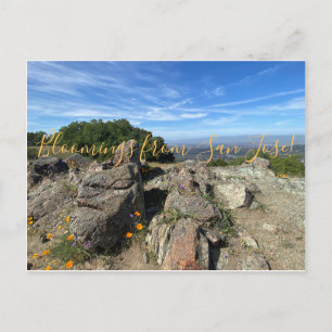 Bloomings uit San Jose! Briefkaart