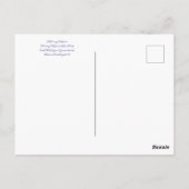 Bloomings van Californië: Kustlijn Struik Lupine Briefkaart (Achterkant)