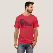 Bloomington Illinois 1 T-shirt (Voorkant volledig)